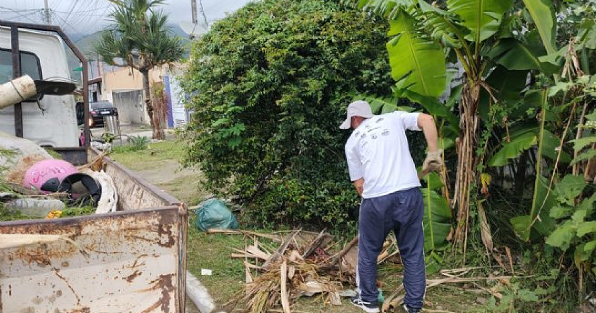 Prefeitura de São Sebastião realiza operação cata-cata em bairros da Costa Norte do município
