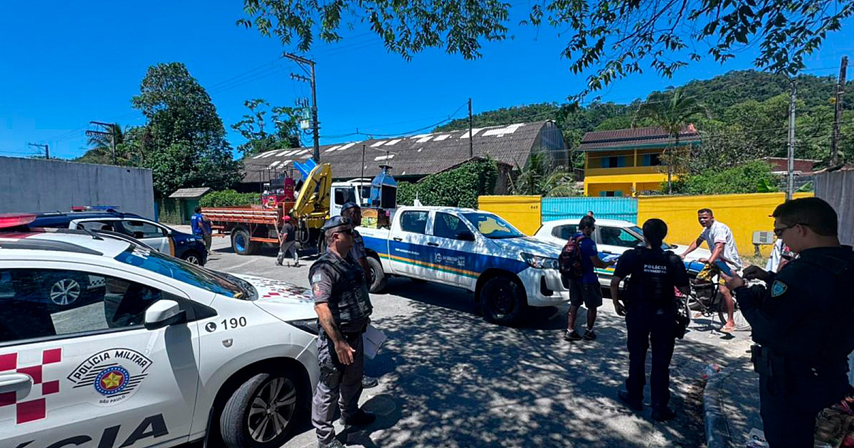 Prefeitura de São Sebastião amplia fiscalização de Posturas com apoio da Atividade Delegada da Polícia Militar