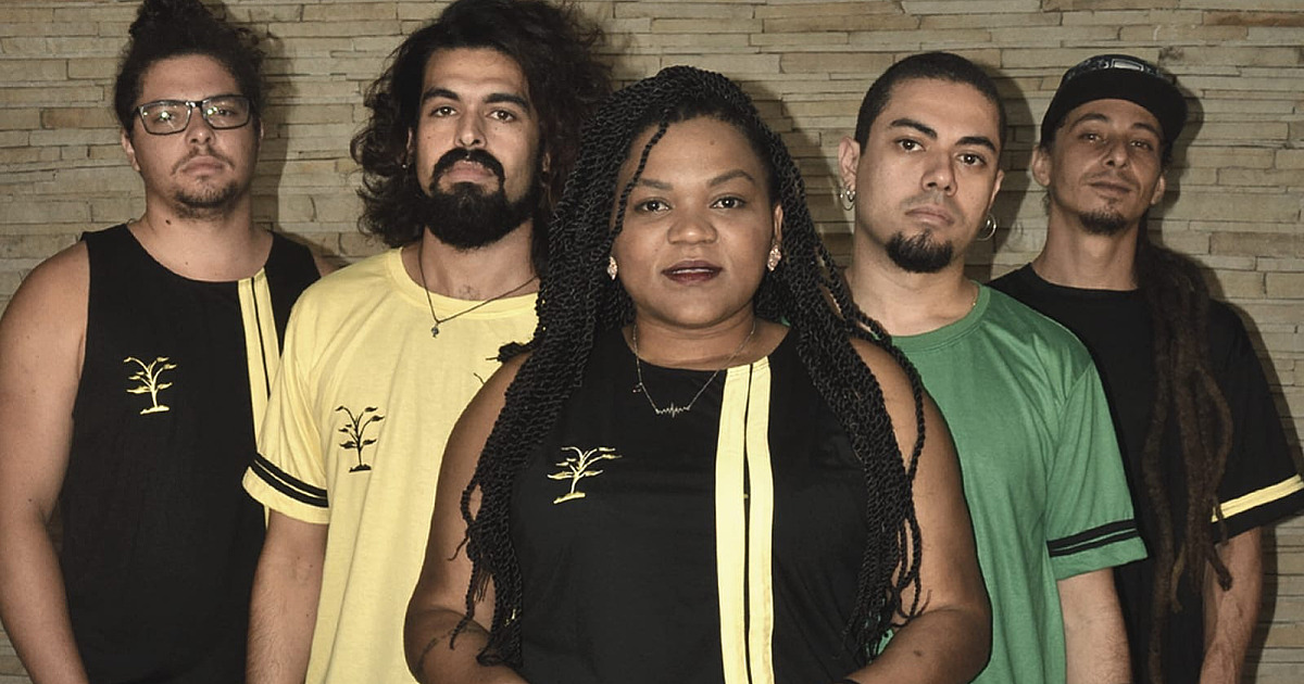 Banda “Energia Viva” pede o seu voto para carimbar passaporte do Lollapalooza 2024