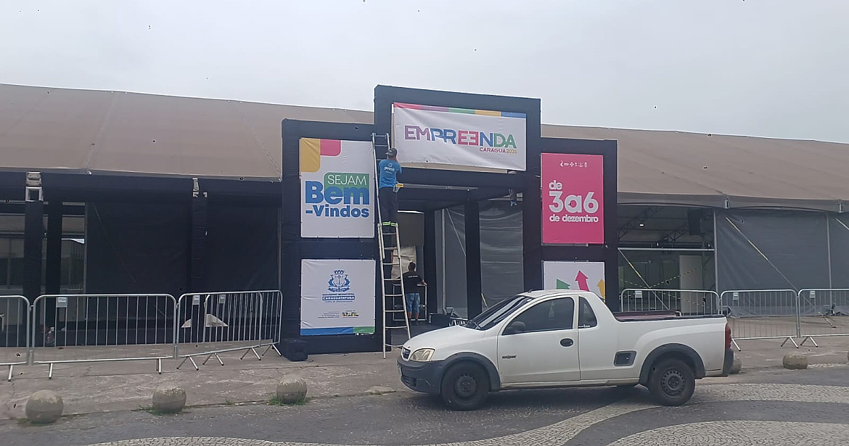 Expositores definem últimos detalhes para o Empreenda Caraguatatuba 2025