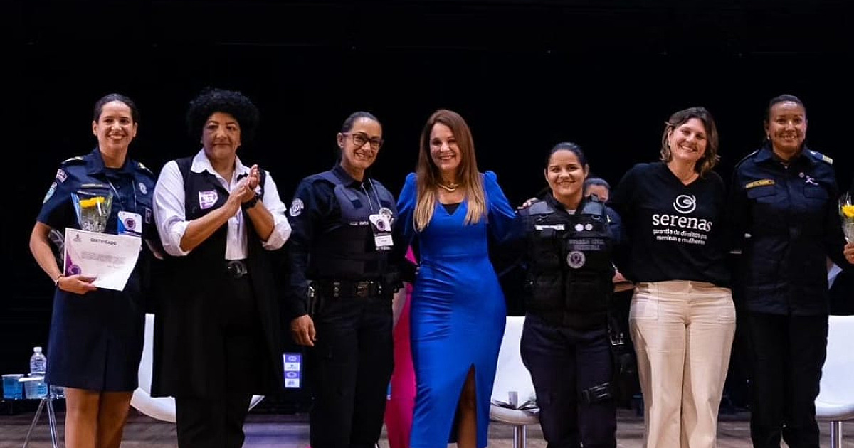 Inspetora da Polícia de SS se destaca em painel sobre Violência contra a Mulher