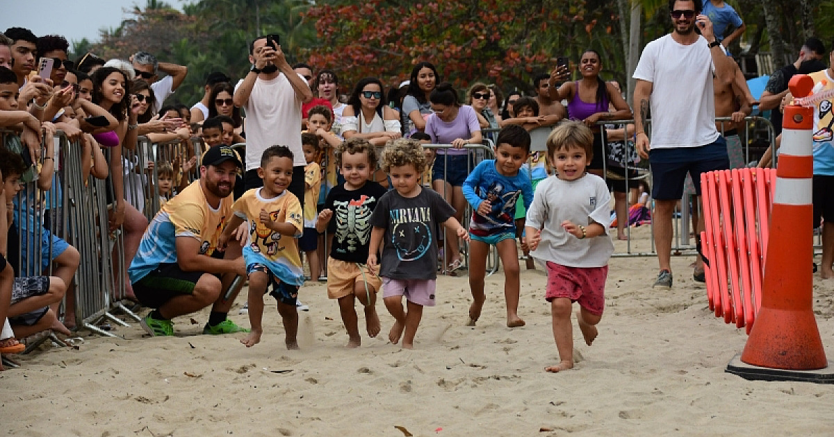 Prefeitura de Ilhabela abre novas inscrições para a Kids Beach Run 2025