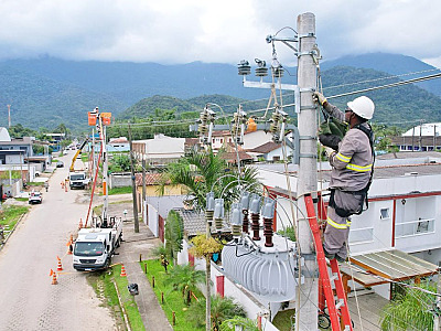 Justiça determina que EDP apresente plano para retirada de cabos e fios caídos em Caraguatatuba