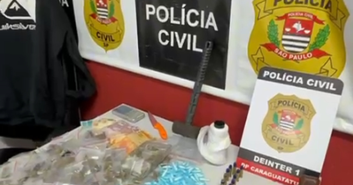 Operação da Polícia Civil prende três por tráfico e tentativa de homicídio em Caraguatatuba