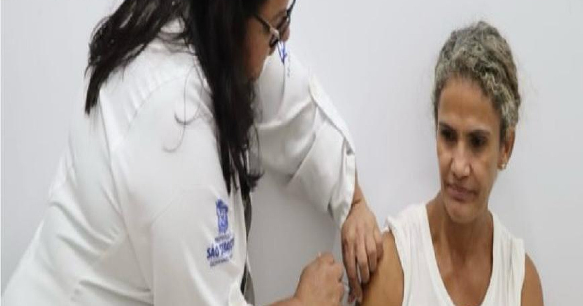 São Sebastião vacina 0,74% no Dia D contra a gripe Influenza