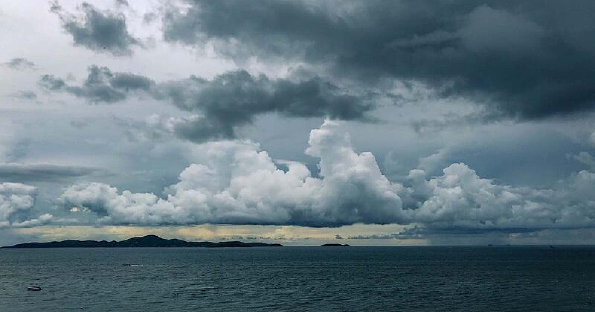 Previsão do tempo: fim de semana será de muitas nuvens e temperaturas mais baixas no Litoral Norte de SP