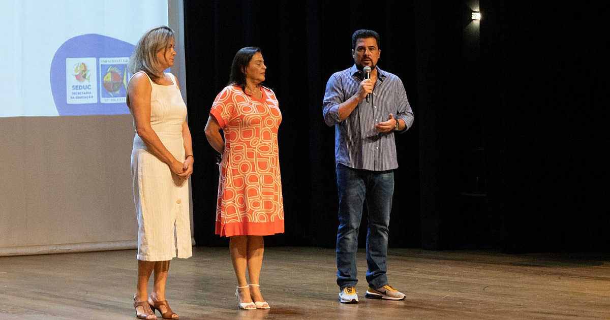 Com início do ano letivo, Felipe Augusto participa da 8ª Jornada Pedagógica para professores da rede municipal