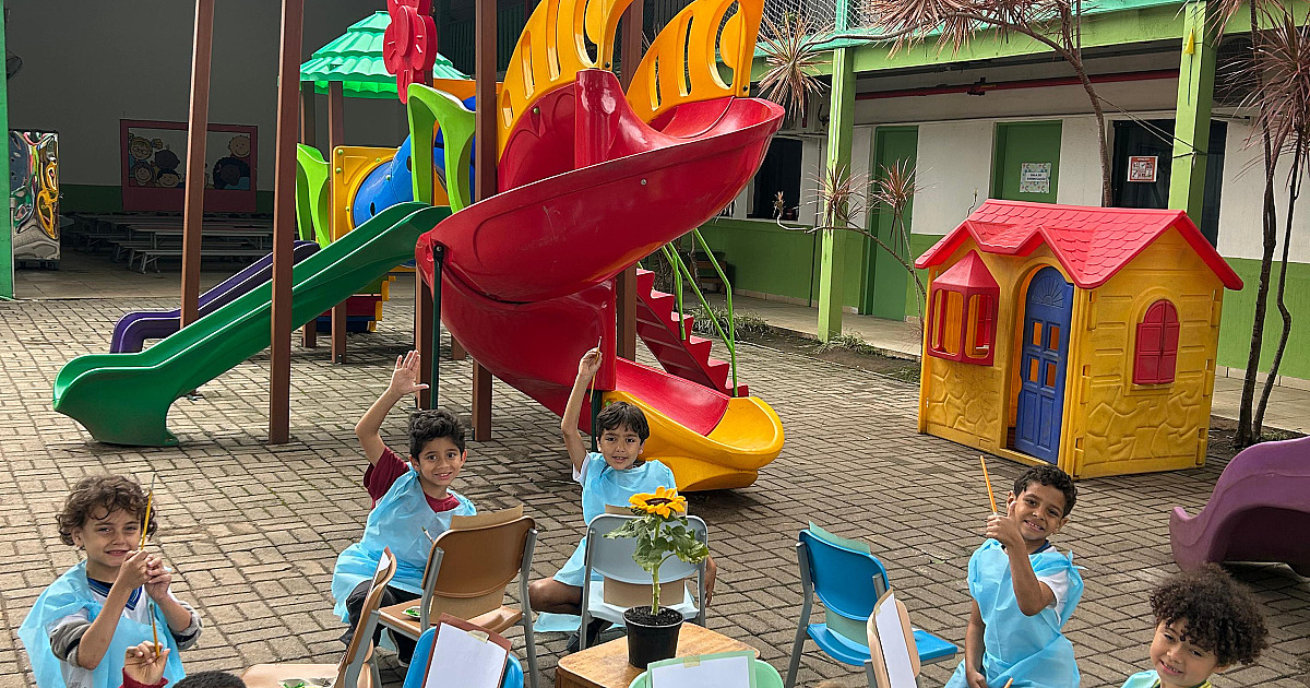 Primavera inspira alunos da rede municipal de Ilhabela com arte e criatividade