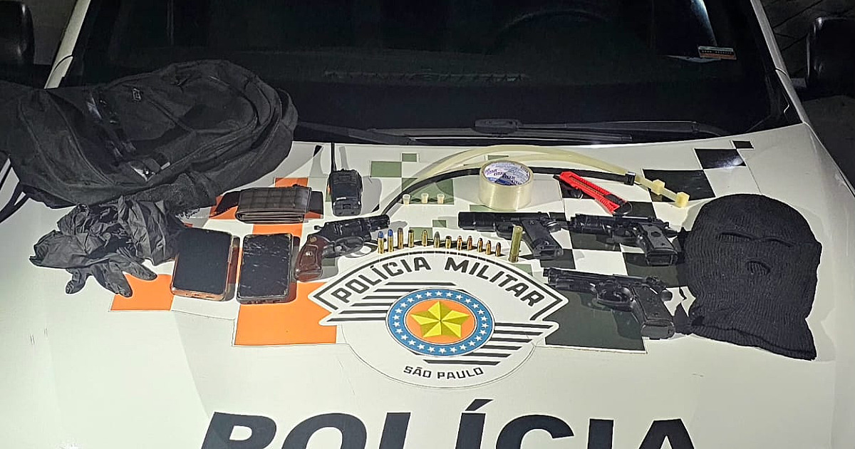 Arsenal com arma de fogo, simulacros e apetrechos para sequestro é apreendido na Costa Norte de São Sebastião
