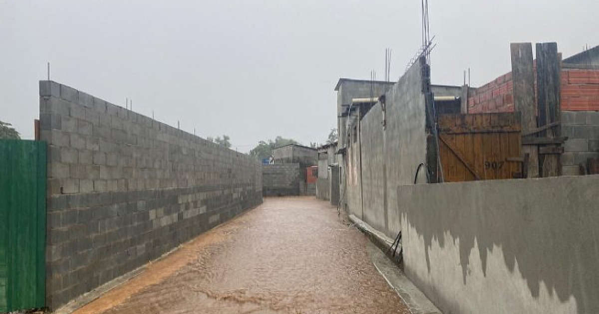 Defesa Civil do Estado emite alerta severo para chuvas em São Sebastião