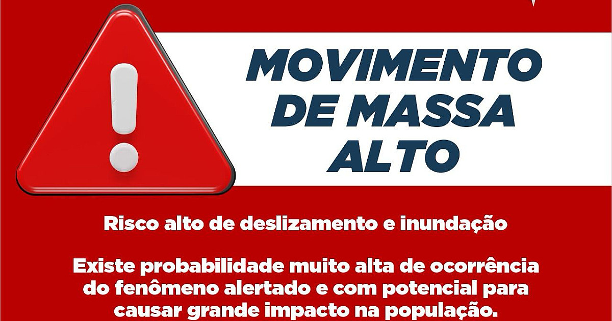 Chuva forte atinge São Sebastião, sirene é acionada e escola na Barra do Sahy é aberta como ponto de abrigo