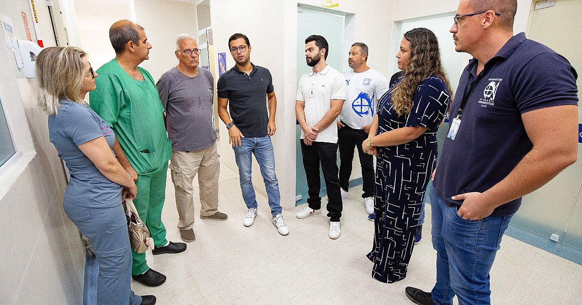 Reinaldinho entrega nova ala de Pré-Parto na Maternidade do HCSS