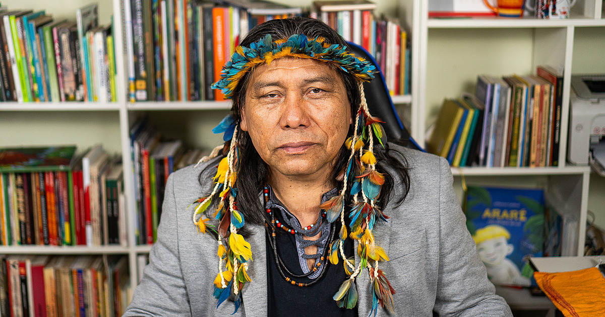 Ubatuba recebe Daniel Munduruku em Festival Literário neste final de semana