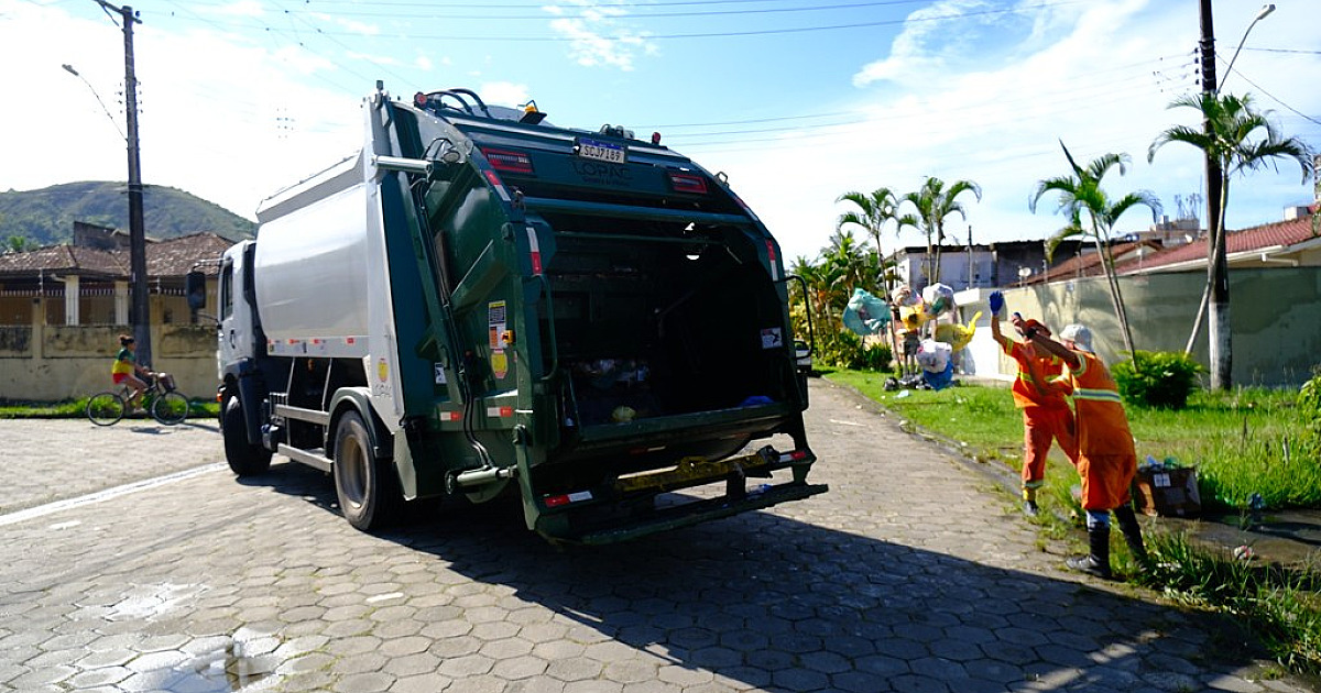 Prefeitura de Caraguatatuba recolhe 2,6 mil toneladas de lixo no período do Natal e Ano Novo