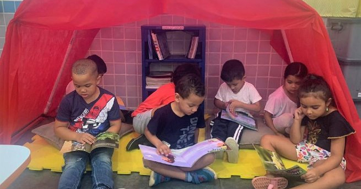 Escola de Educação Infantil de São Sebastião põe em prática pedagogia participativa com reorganização de ambiente
