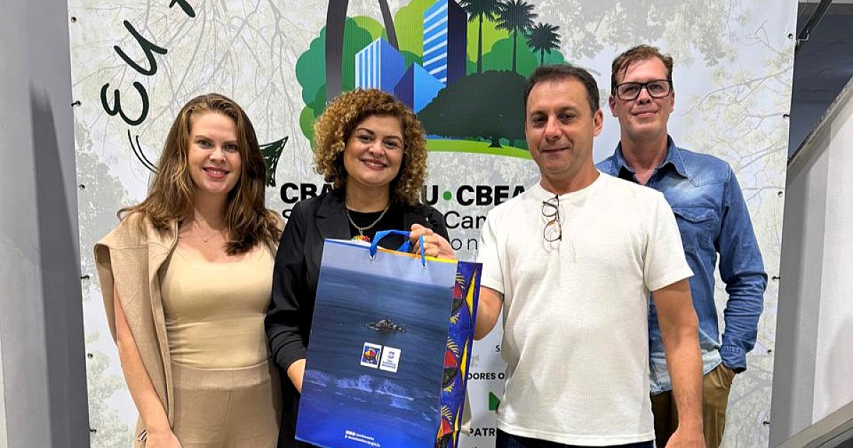 Comitiva da Prefeitura de São Sebastião participa do 27º Congresso Brasileiro de Arborização Urbana