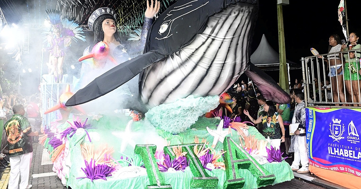 Acadêmicos Leões do Ita é a grande campeã do Carnaval 2026 de Ilhabela