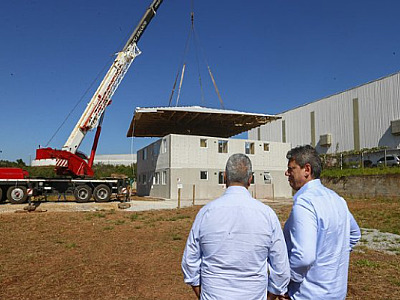 Nova tecnologia vai permitir construção de 32 moradias populares a cada 15 dias em São Sebastião