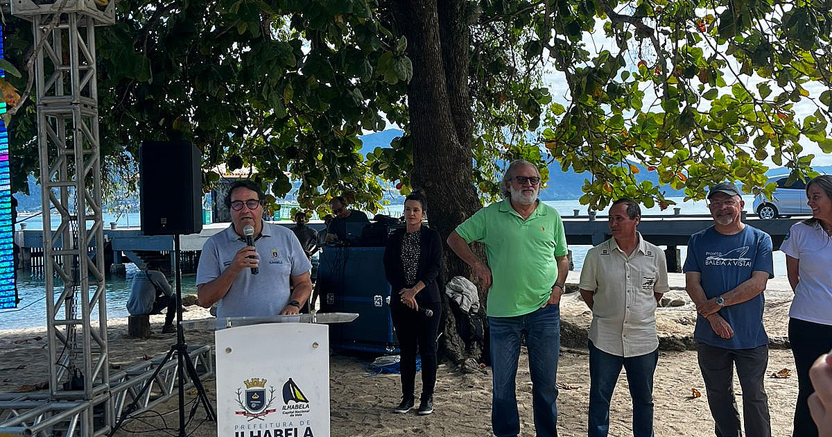 Ilhabela dá o start na temporada 2024 de avistamento de baleias e golfinhos