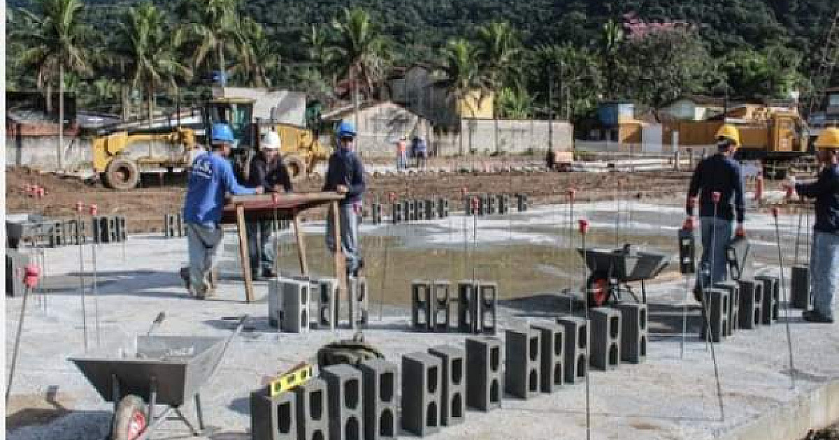 Começam obras para construção das moradias para as vítimas da tempestade em Maresias