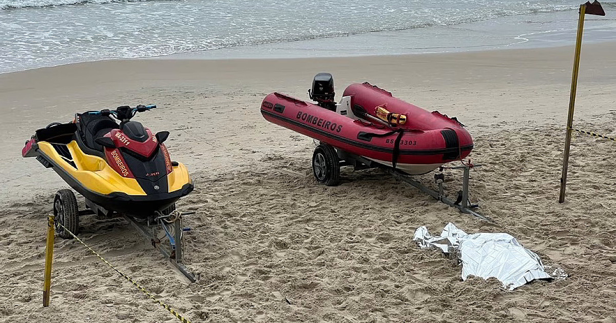 Corpo é encontrado na água em frente à Praia Grande, em Ubatuba