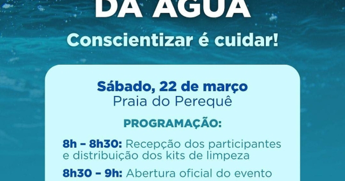 Dia Mundial da Água é tema central de palestras e eventos de conscientização no Litoral Norte de São Paulo
