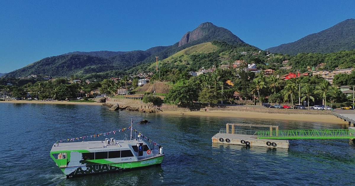 Mobilidade em Ilhabela: Aquabus atinge marca de 10 mil passageiros
