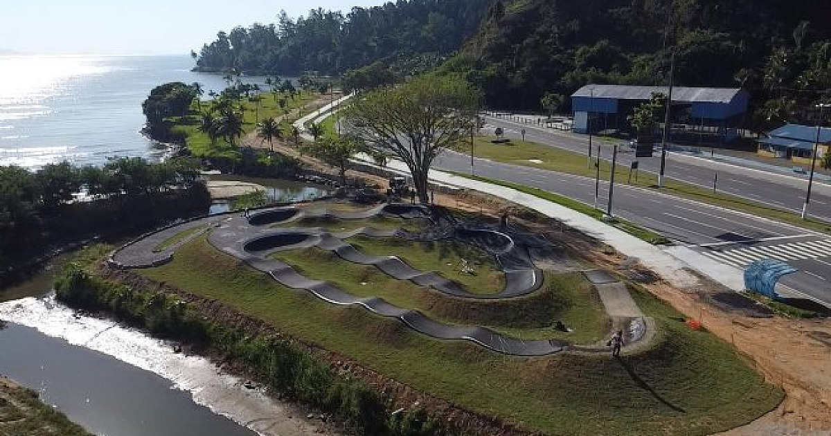 São Sebastião terá primeira pista de Pump Track do Litoral Norte