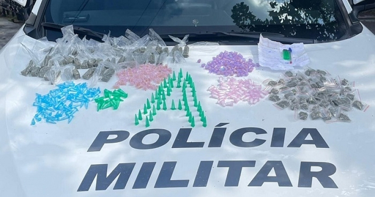 Homem é preso com quase 500 porções de drogas em Ubatuba