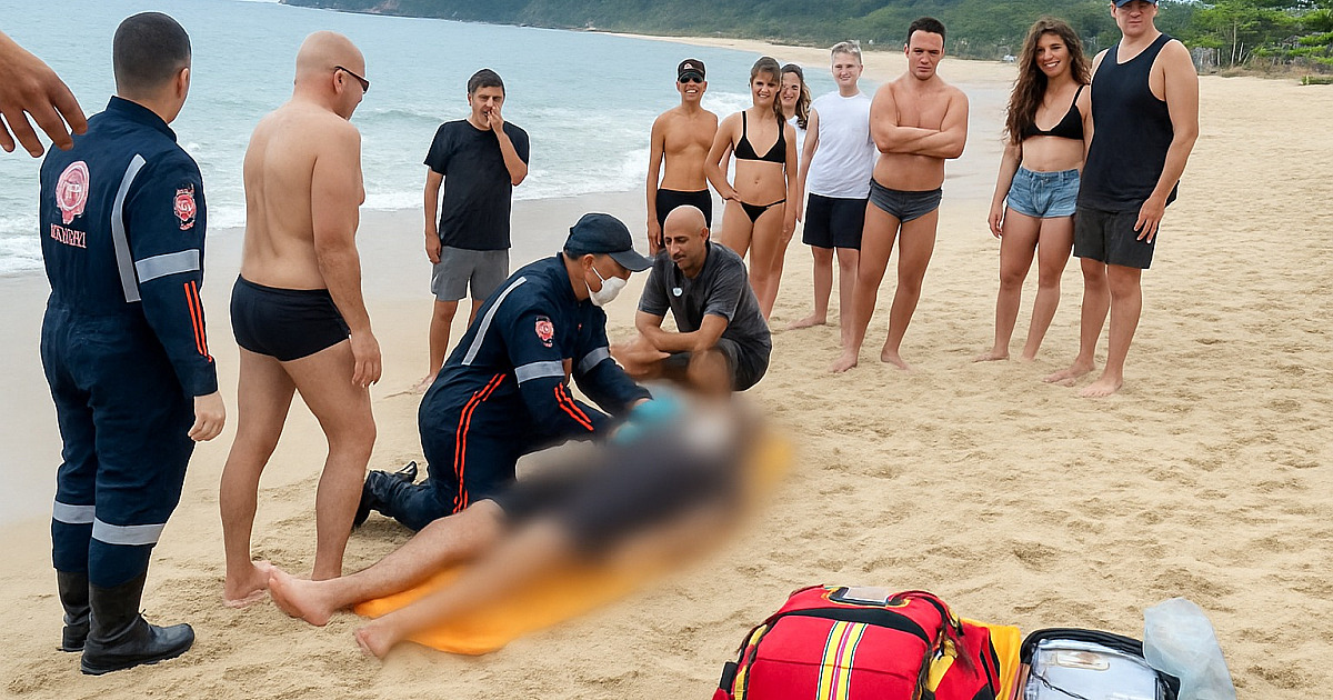 SAMU salva vida em afogamento com parada cardiorrespiratória na praia de Barra do Una