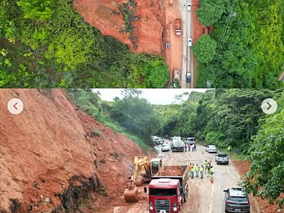 Risco de deslizamentos aumenta após chuvas e Defesa Civil emite alerta para 18 cidades da região