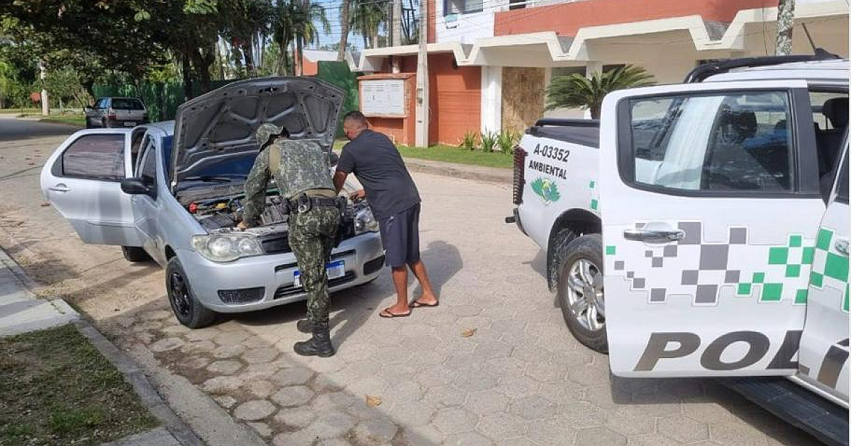 A casa caiu: homem é detido com carro dublê em Ubatuba no fim de semana