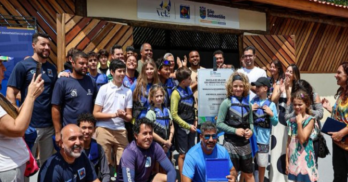 Prefeitura de São Sebastião inaugura nova Escola de Vela com baixo custo em uma das melhores raias do país