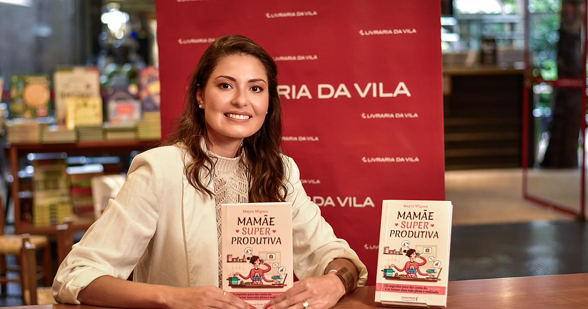 Escritora lança livro “Mamãe Super Produtiva” neste fim de semana em Ilhabela