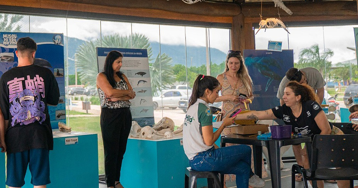 Espaço Vida Marinha de São Sebastião promove programação especial de Carnaval com foco em educação ambiental