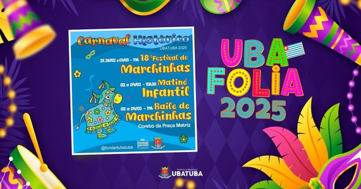 Fundart resgata tradições do Carnaval Histórico em Ubatuba