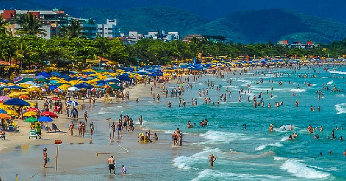 Homem é preso após realizar furtos na areia da Praia Grande em Ubatuba