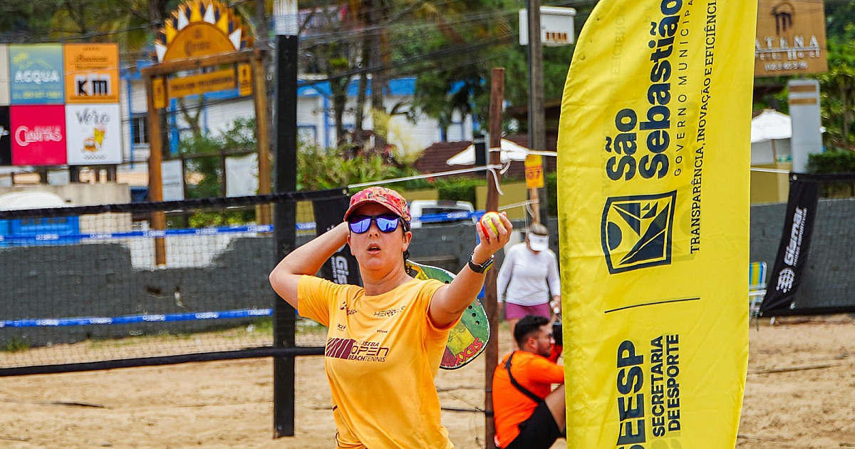 São Sebastião abre inscrições para Torneio de Beach Tennis na Praça da Vela