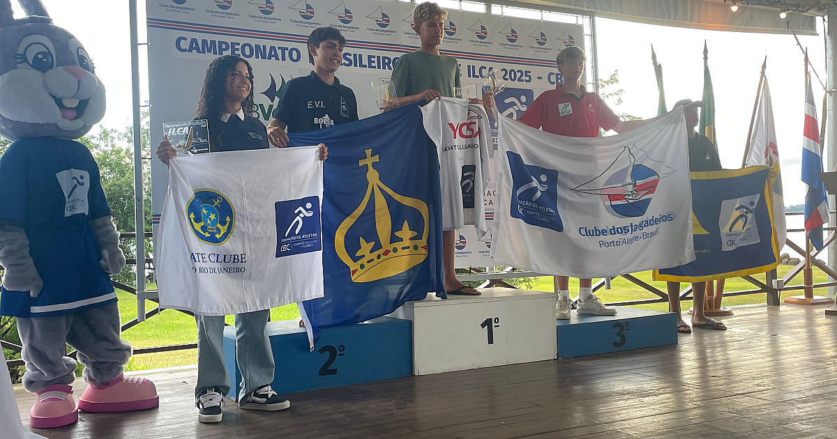 Escola de Vela de Ilhabela é destaque no Campeonato Brasileiro de ILCA 2025