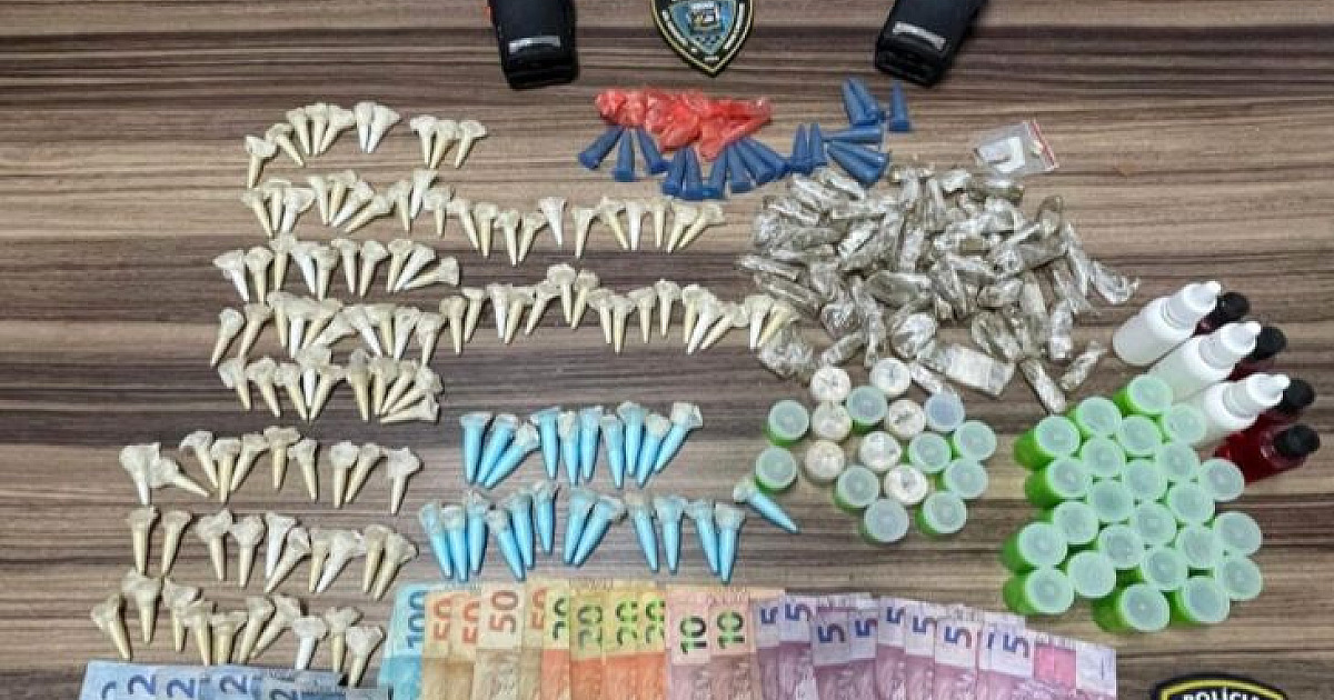 Ação policial apreende quase R$700 em dinheiro e prende homem suspeito por tráfico em São Sebastião
