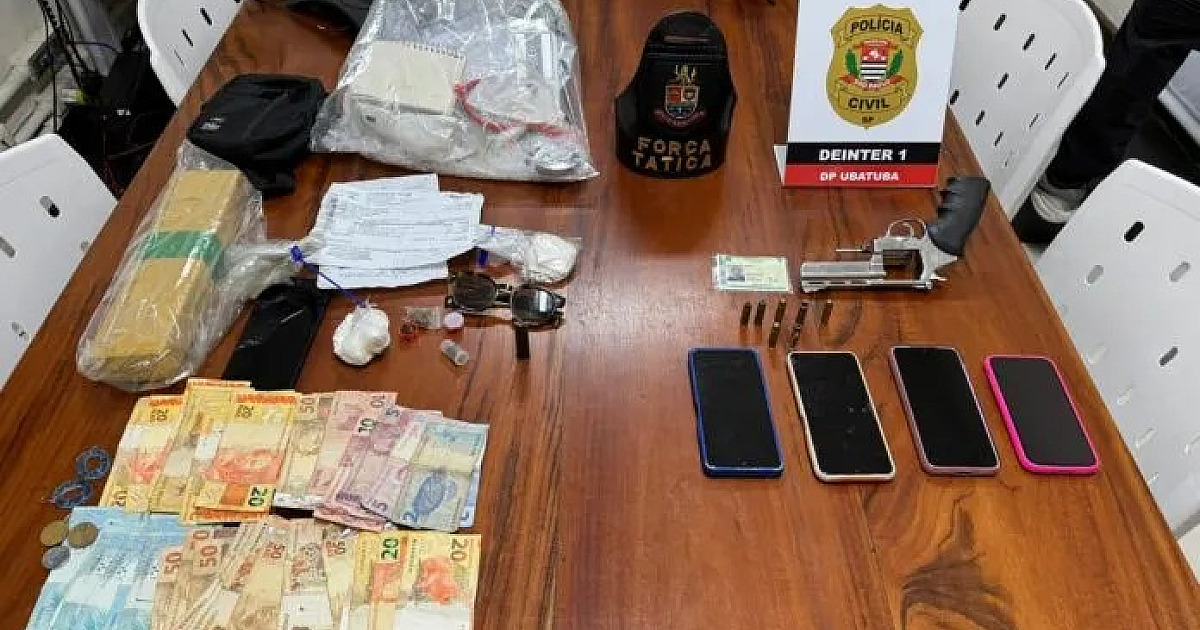 Operação policial mira atuação do Comando Vermelho em Ubatuba