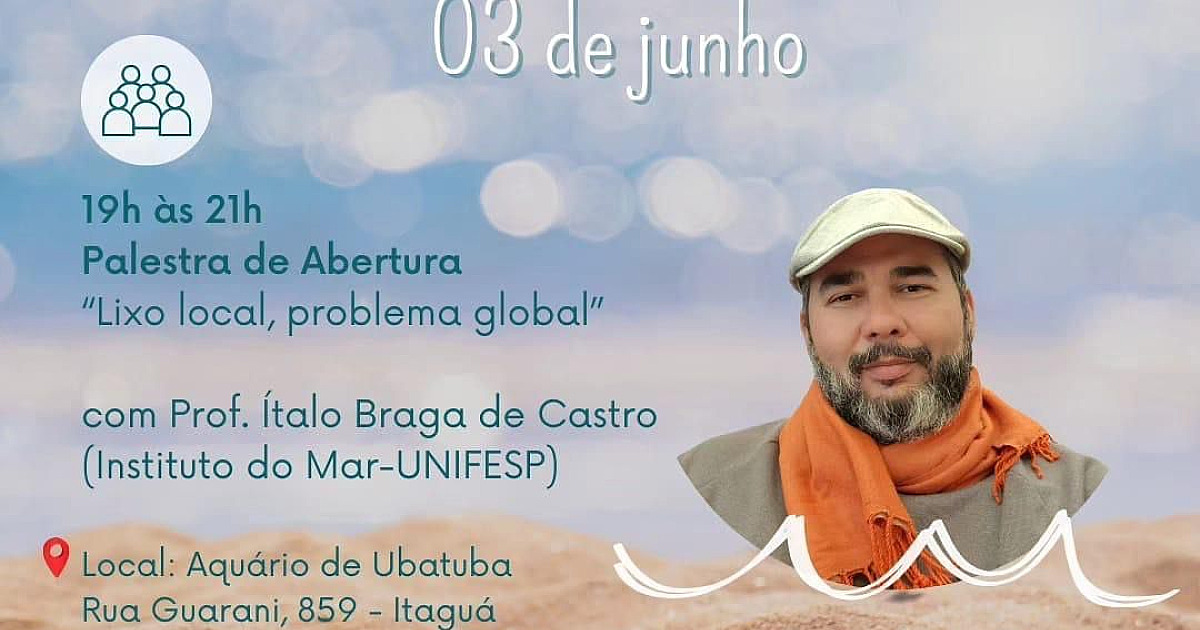 10 Semana do Mar em Ubatuba alerta para situação crítica dos Oceanos
