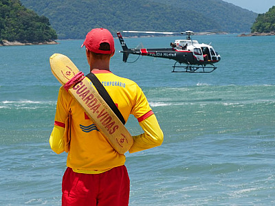 GBMar salva 113 vítimas de afogamento no domingo de Carnaval