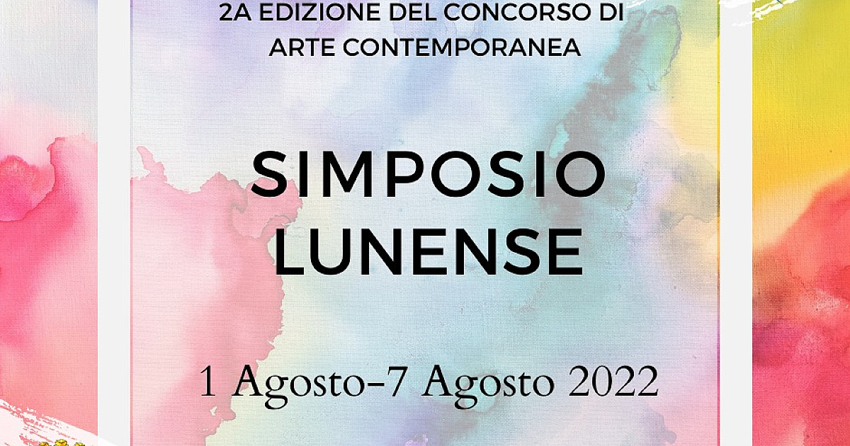 Prefeitura divulga os artistas selecionados que representarão a cidade no 2º Concurso de Arte Contemporânea de Fivizzano, na Itália