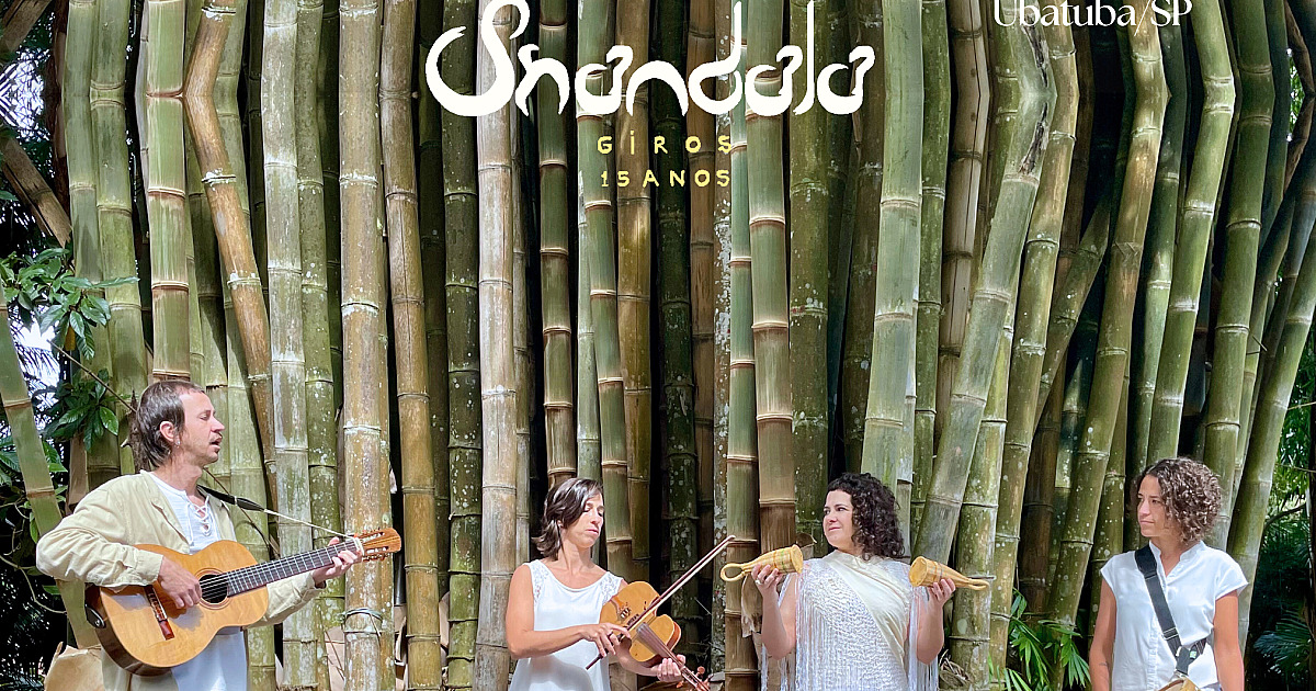 Grupo Shandala celebra 15 anos com show gratuito em Ubatuba