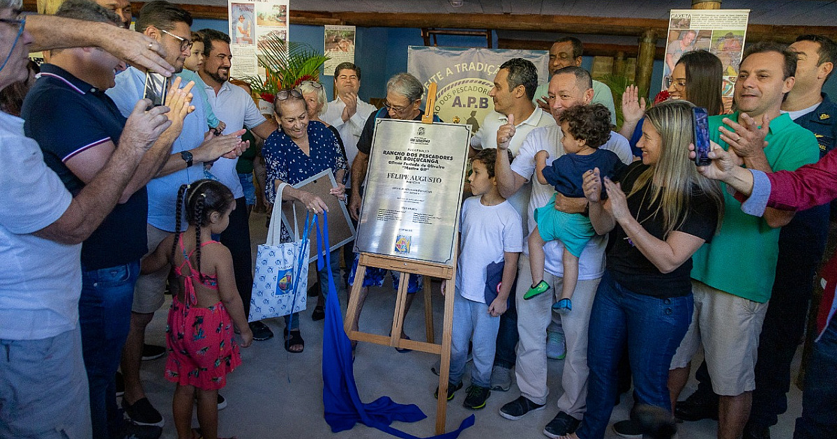 Prefeitura inaugura Rancho dos Pescadores ‘Gilmar Furtado de Oliveira – Mestre Gil’ na Praia Boiçucanga
