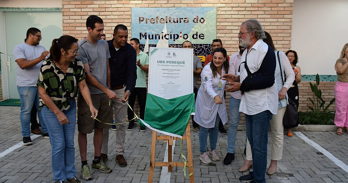 Toninho Colucci entrega novo Posto de Saúde do Perequê com Academia e Piscina Terapêutica em Ilhabela