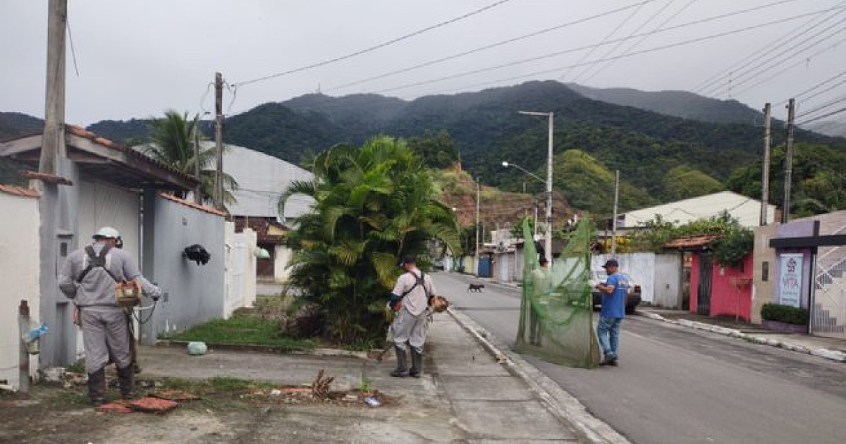 ‌Ações de manutenção são realizadas no bairro Jaraguá e região