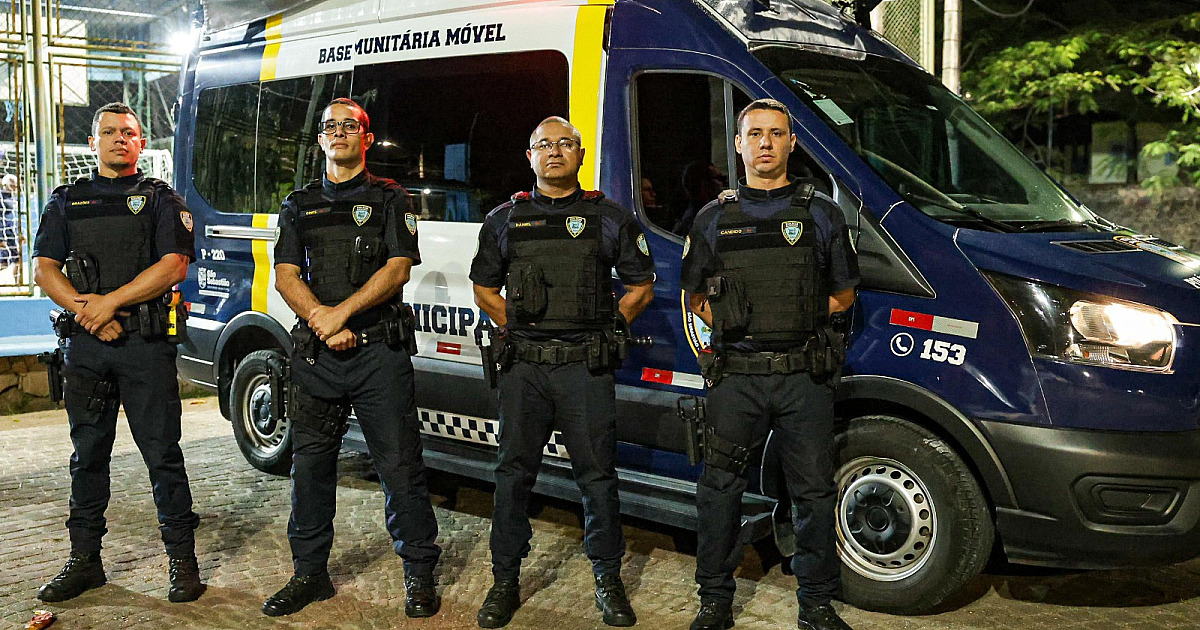 Polícia Municipal de São Sebastião recebe primeira base comunitária móvel da região
