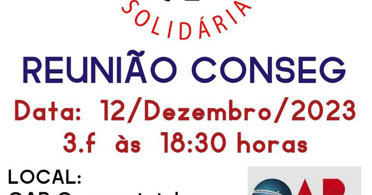 Conseg realiza última reunião do ano em Caraguatatuba